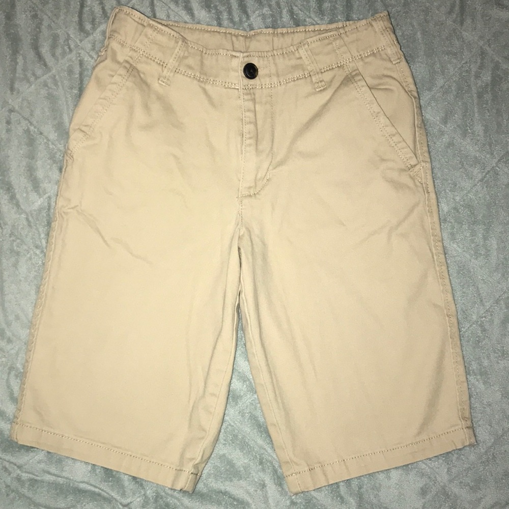 Boys khaki shorts